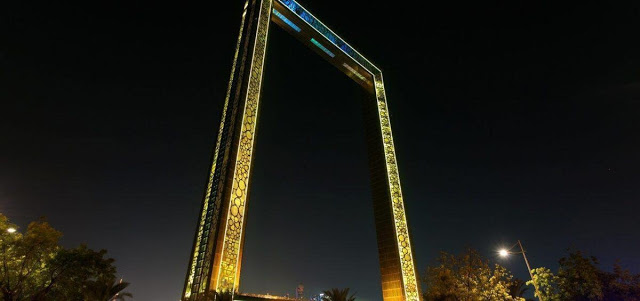 Dubai Frame,iconic buildings in Dubai,mydubai,led ,tryka ,rgb lights,zabeel park,uae, largest frame in world