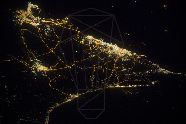 This is an image of night sky view without Light Pollution- thelightingblog.info