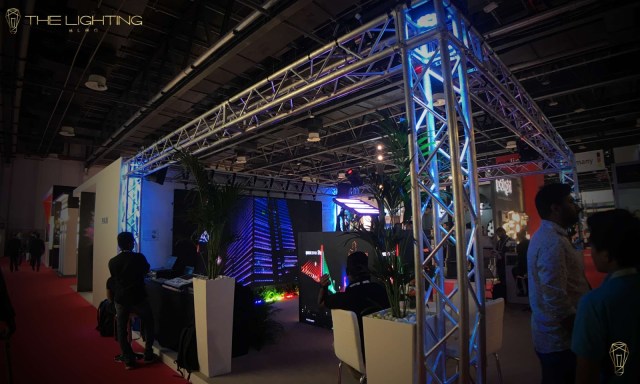 Light Middle East - 2018, Trade centre ,lighting company stand,exhibition stand, 