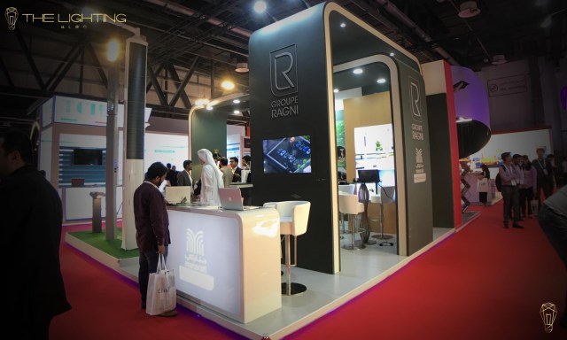 Light Middle East - 2018, Trade centre ,lighting company stand,exhibition stand, 